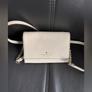 Kate spade white purse, crossbody bag